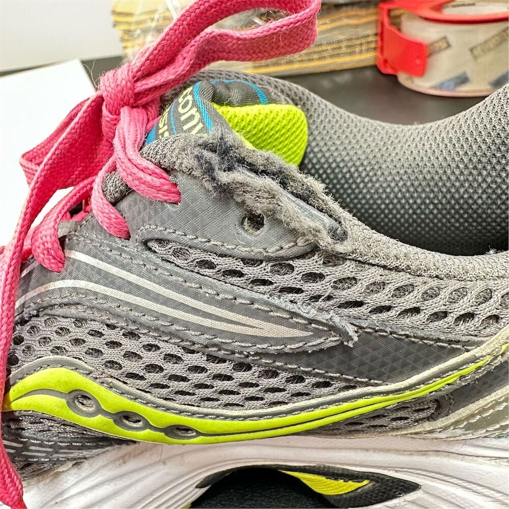 Saucony Oasis Women's Running Shoes‎ Gray/Pink Size 9 Athletic Sneakers - Picture 8 of 11